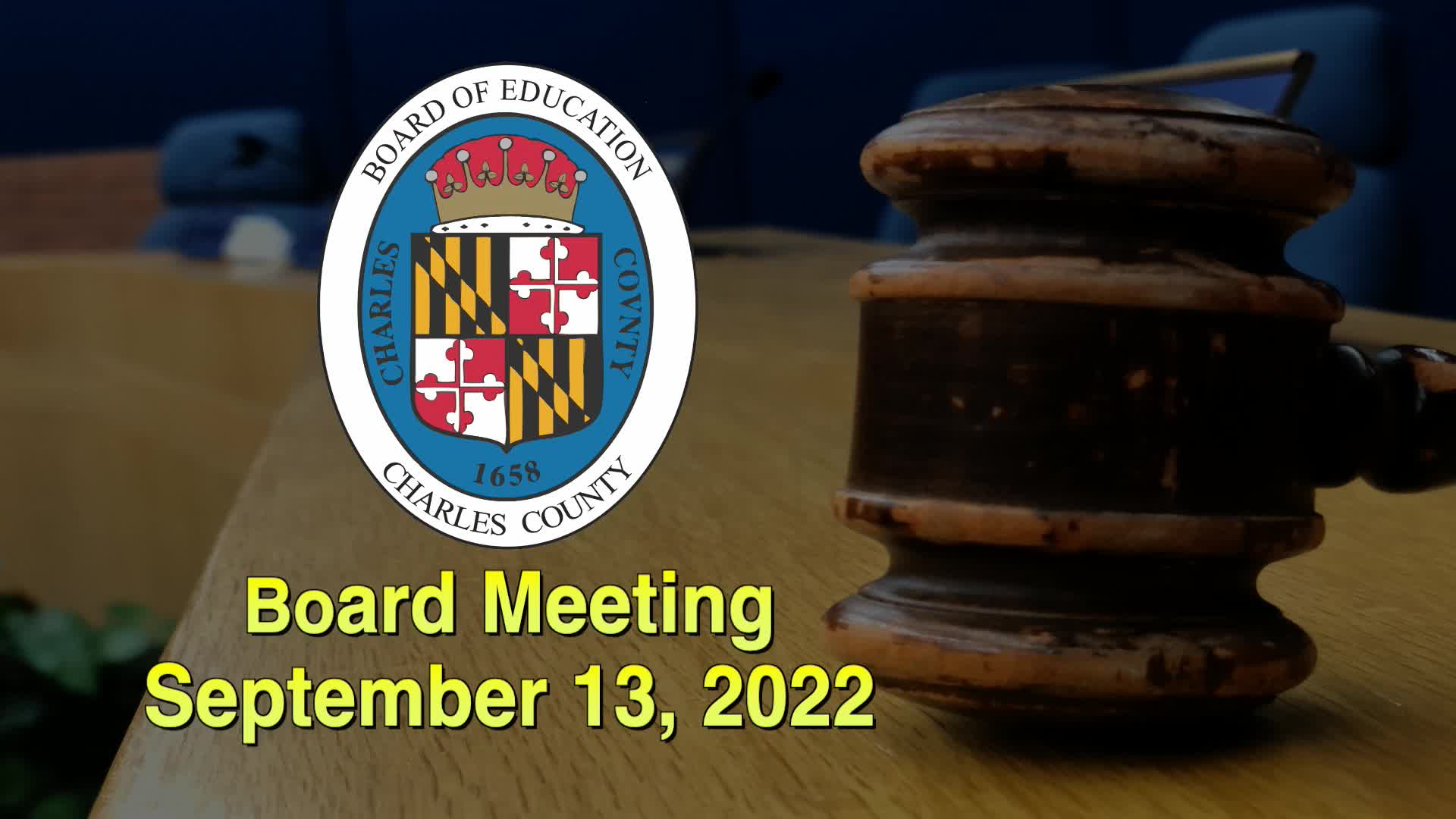 Thumbnail image for Board Meeting - September 13, 2022