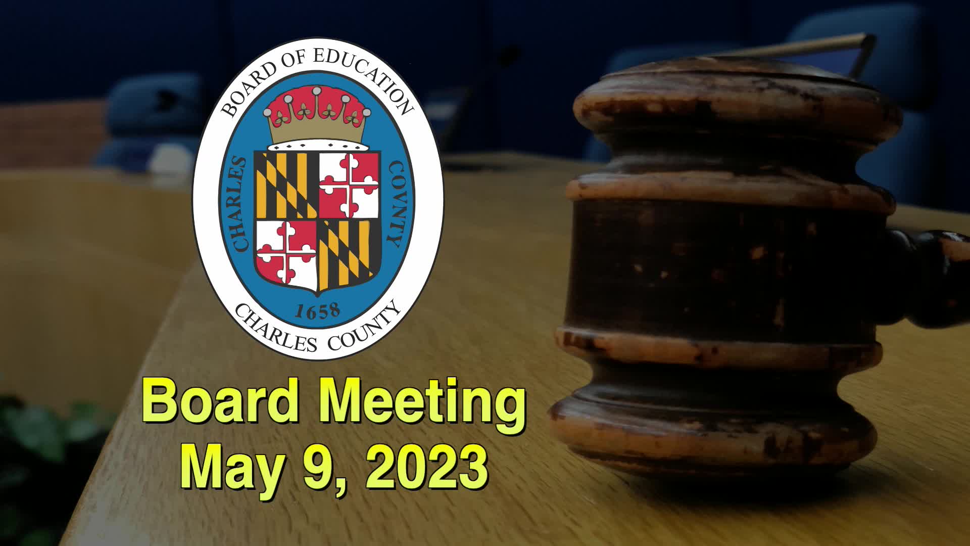 Thumbnail image for Board Meeting - May 9, 2023