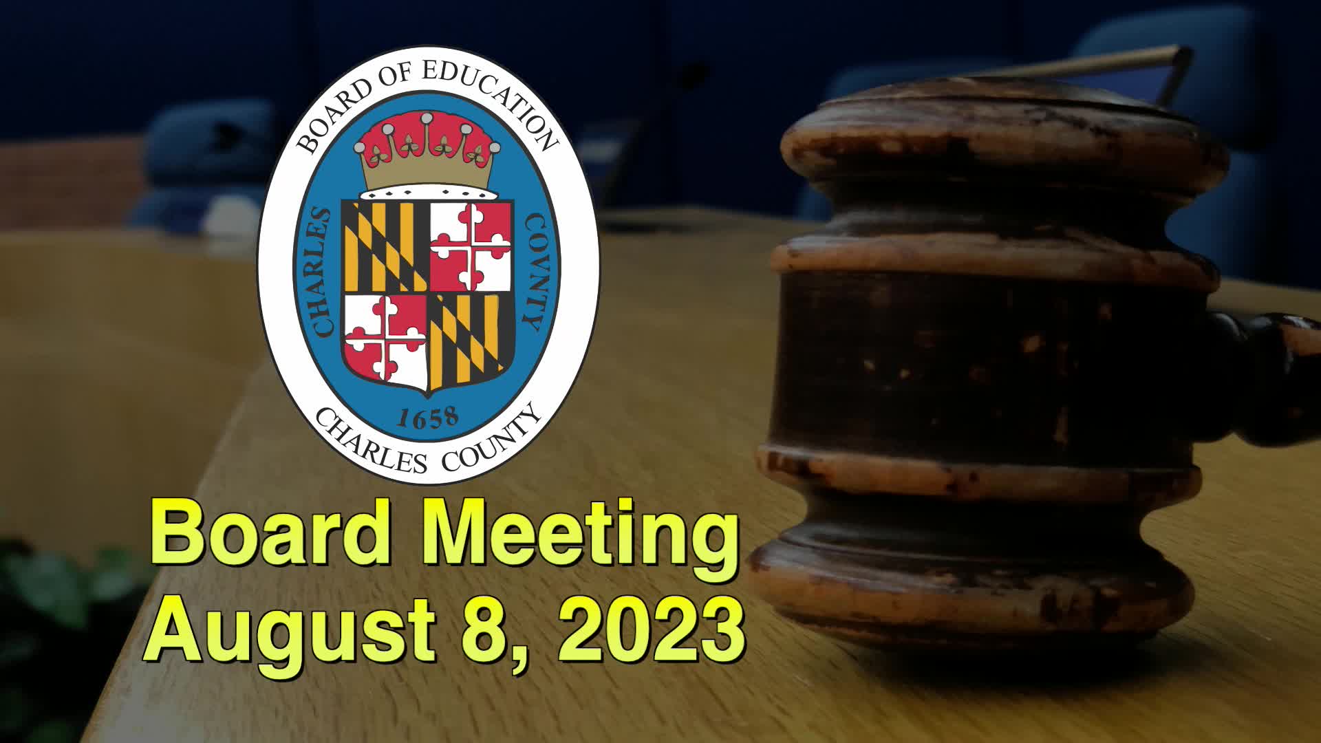 Thumbnail image for Board Meeting - August 8, 2023
