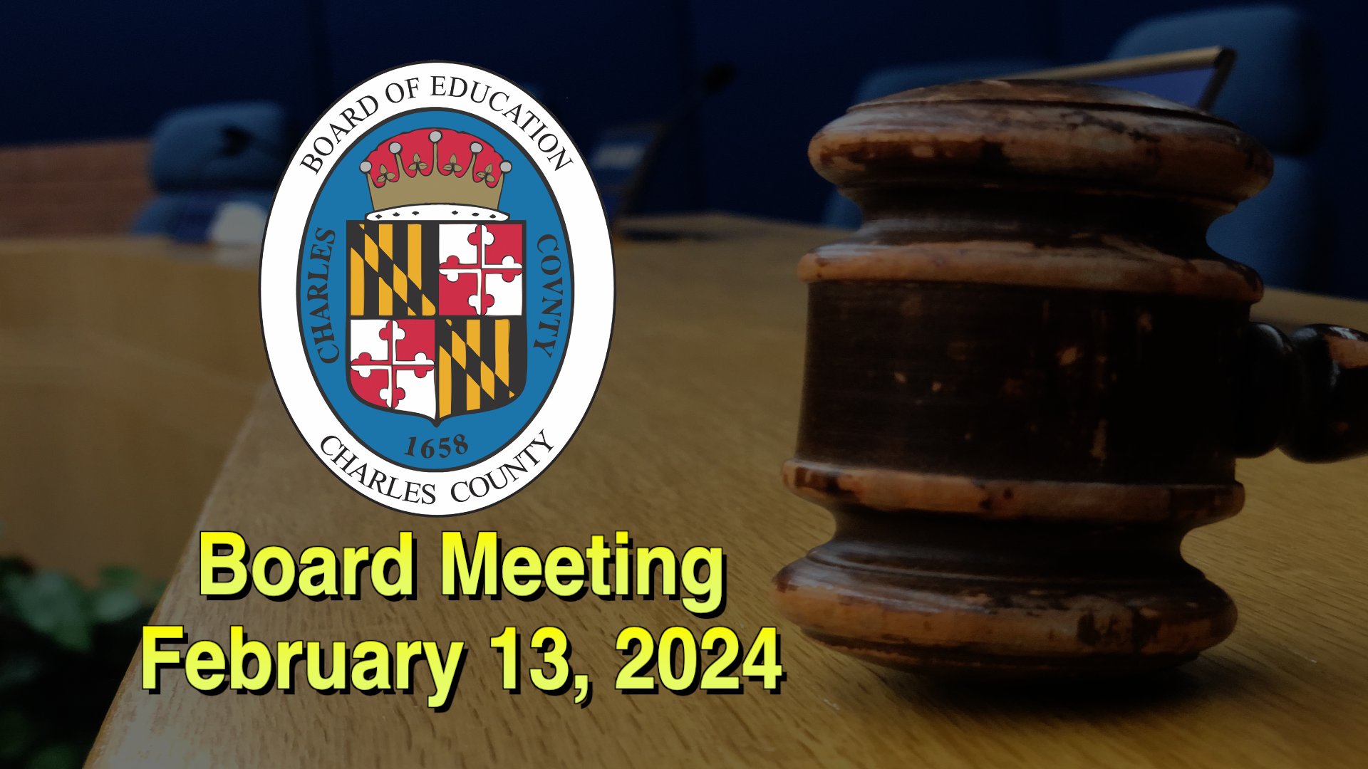 Thumbnail image for Board Meeting - February 13, 2024