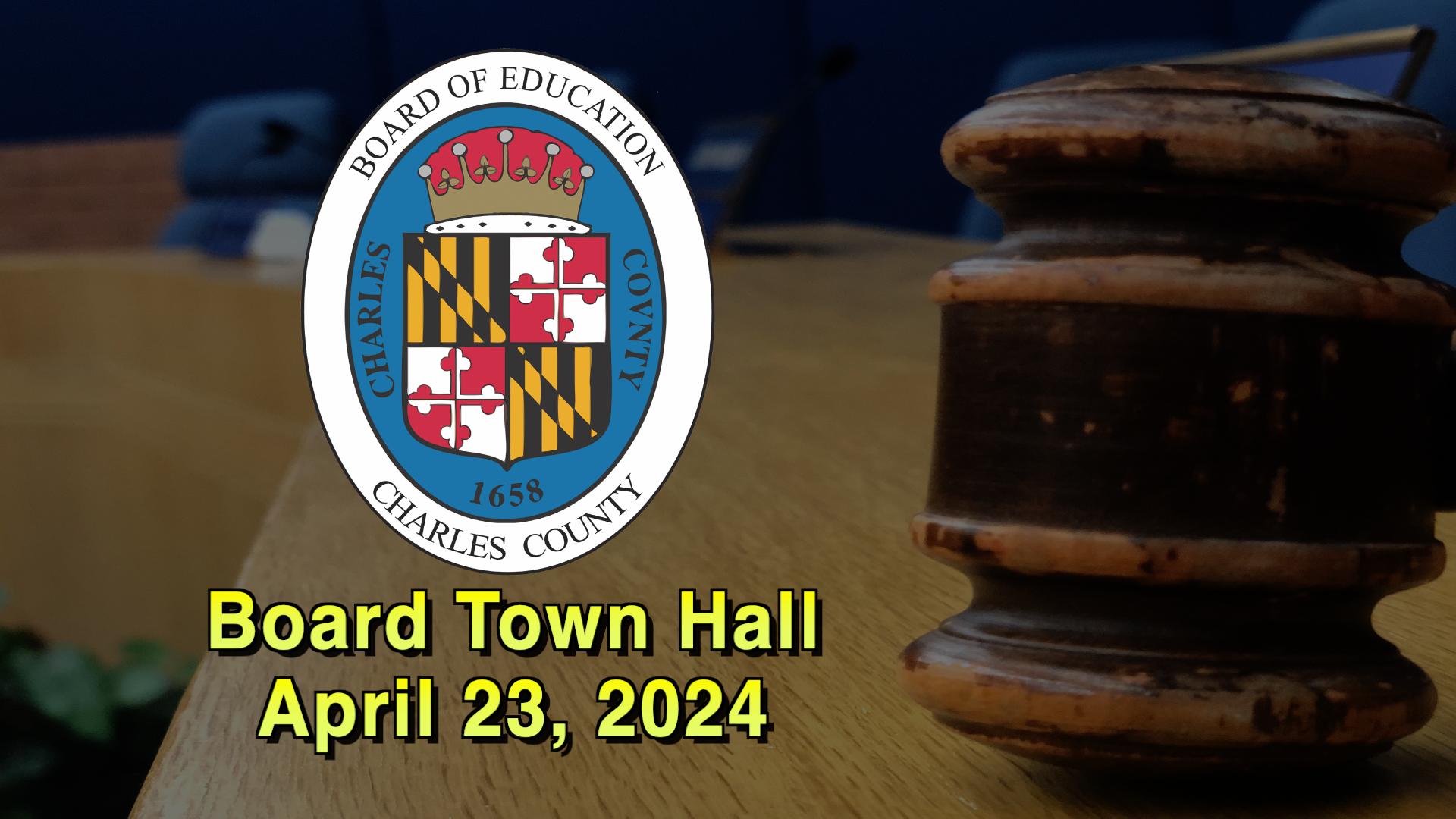 Thumbnail image for Board Town Hall - April 23, 2024