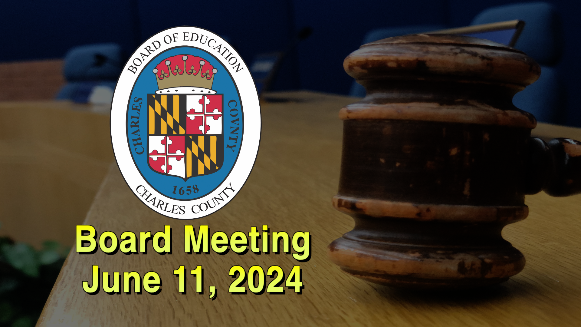 Thumbnail image for Board Meeting - June 11, 2024
