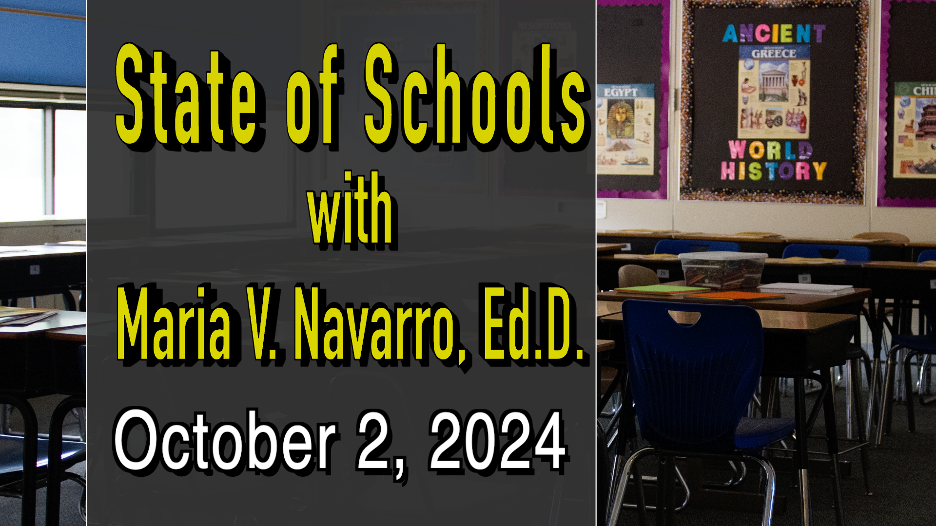Thumbnail image for 2024 State of Schools with Dr. Maria Navarro