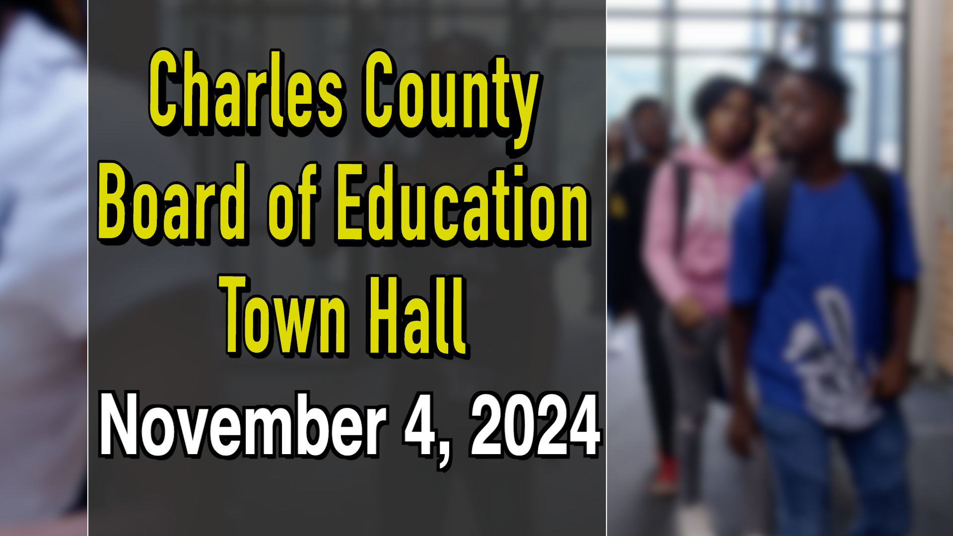 Thumbnail image for Board Town Hall - November 4, 2024