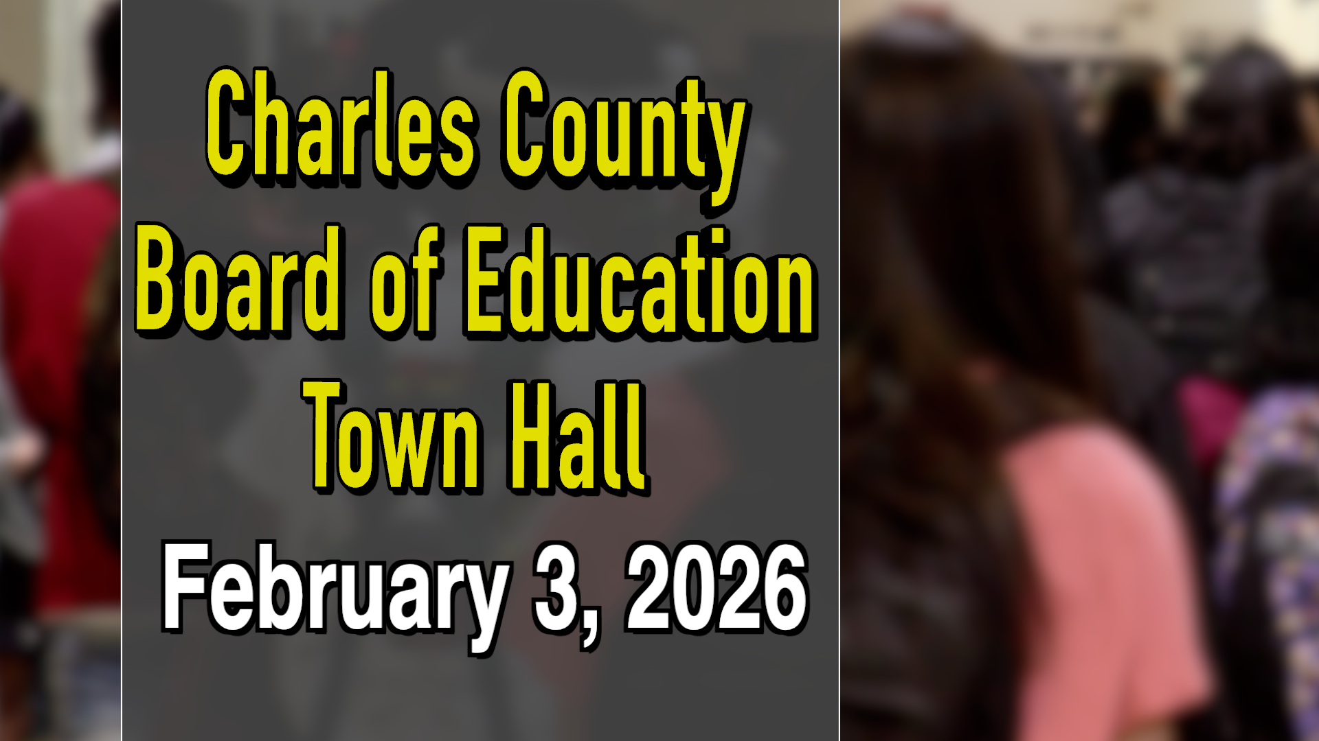 Board Town Hall - February 3, 2026