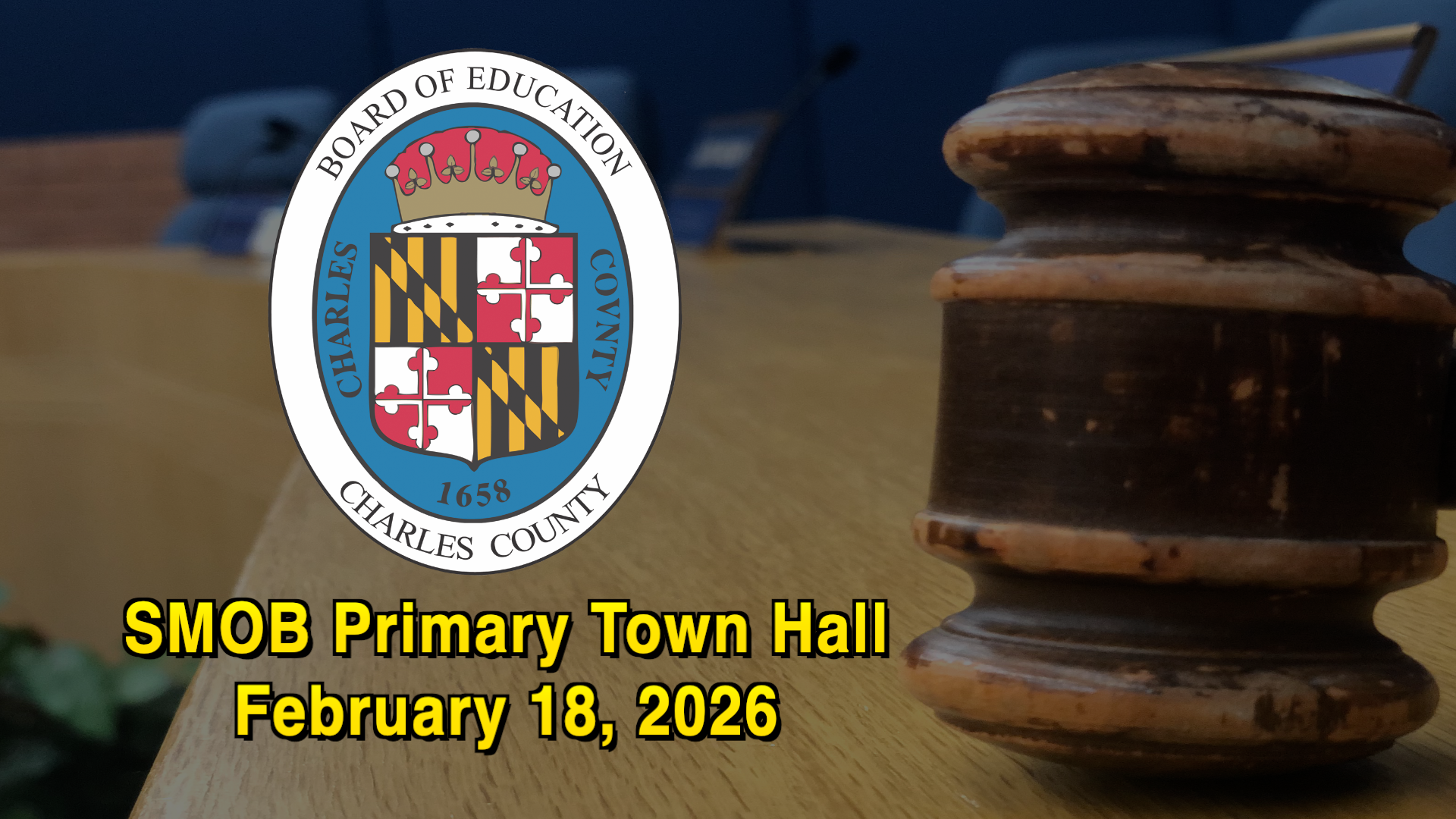 SMOB Virtual Town Hall - February 18, 2026