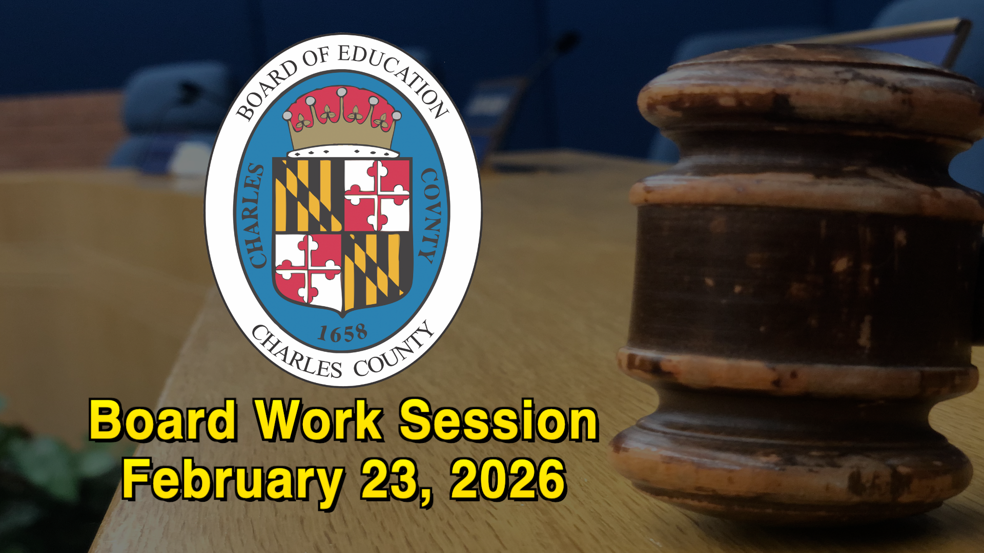 Board Work Session - February 23, 2026