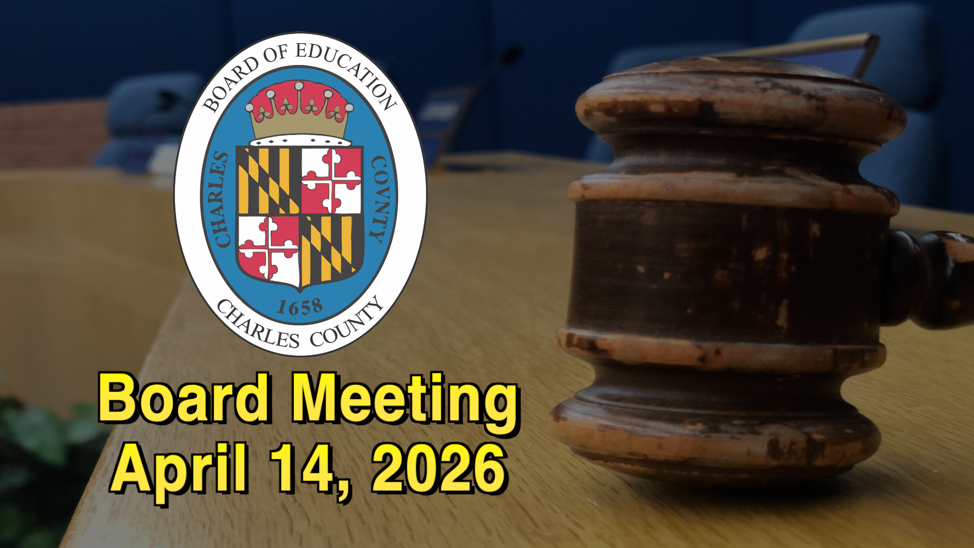 Thumbnail image for Board Meeting - April 14, 2026