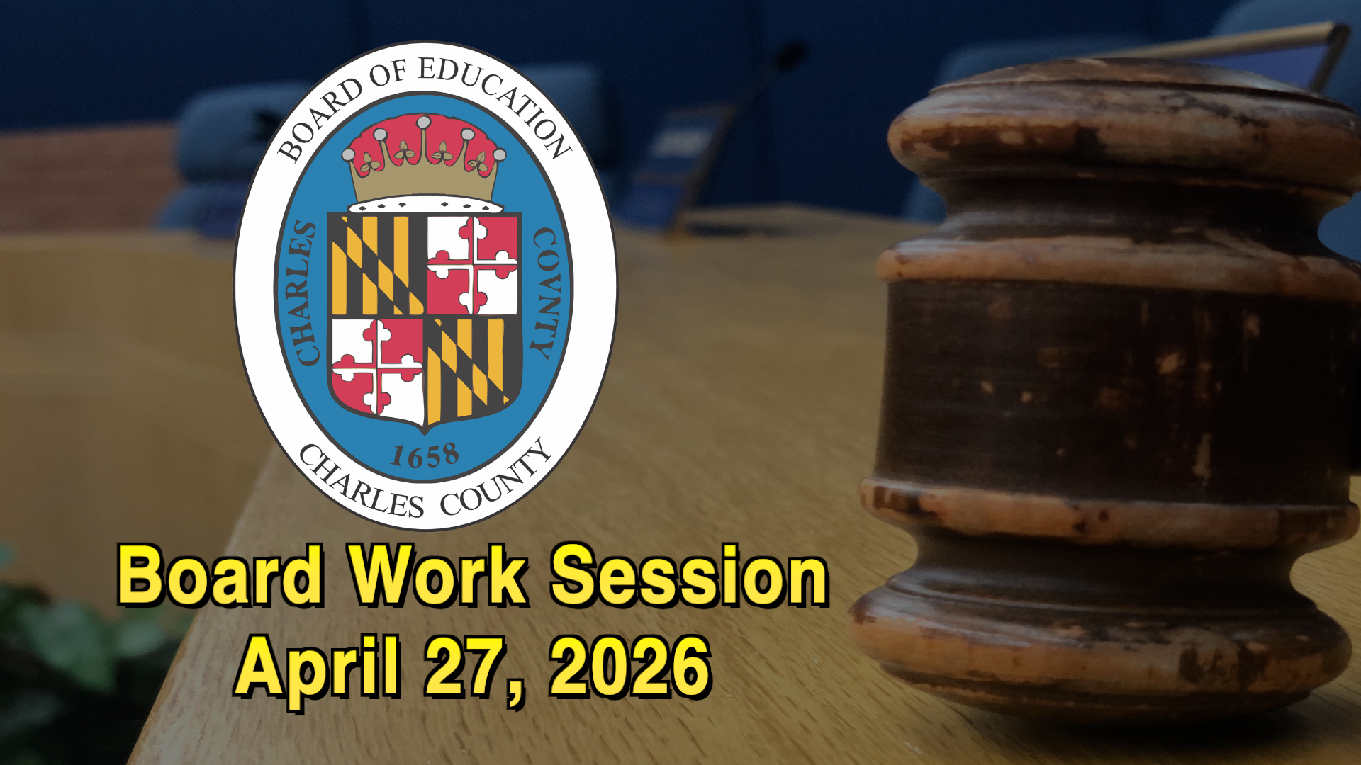 Thumbnail image for Board Work Session - April 27, 2026