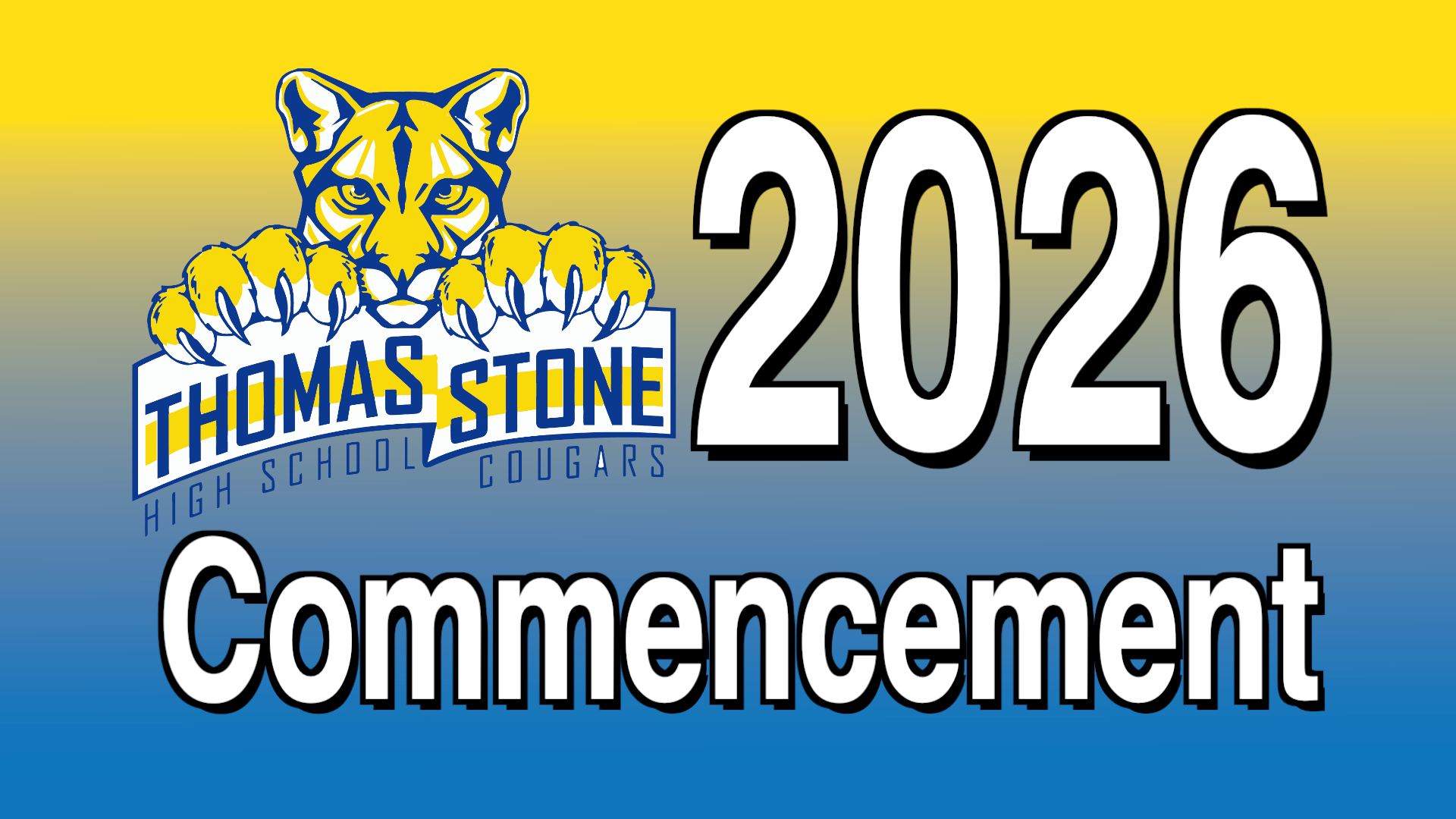 Thumbnail image for 2026 Thomas Stone H.S. Commencement